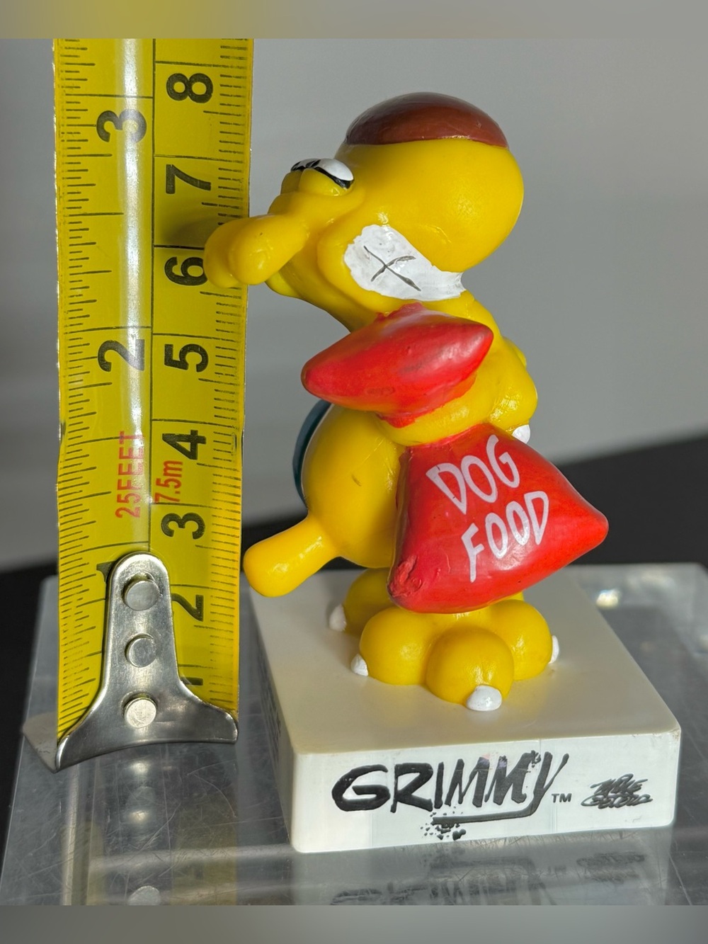 Vintage 1989 Grimmy PVC Figurine "Let's Do Lunch" Mother Goose & Grimm